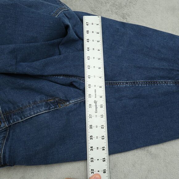 Lane Bryant Jeans Women's Size 22S Blue High-Rise Skinny Denim Pants 28" Inseam - Picture 6 of 16